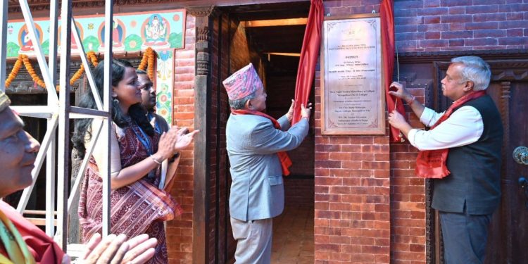 भारतले गर्‍यो नापीचन्द्र महाबिहारको पुनर्निर्माण