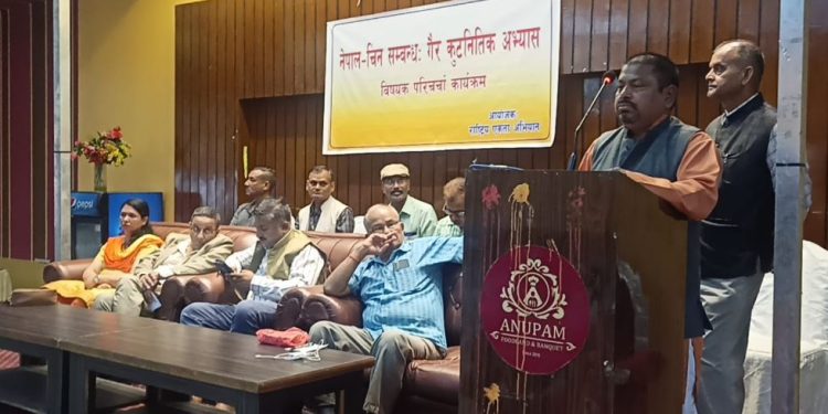 पुर्व प्रमुख चौधरीले भने– चीनियाँ राजदुतको अभिब्यक्ति गैरकुटनीतिक