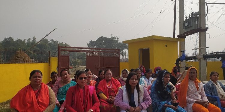 लहानमा महिला आत्मनिर्भरको लागी तालिम