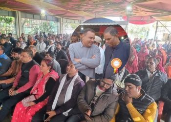 सप्तरीमा जसपा नेपालको बृहत पार्टी प्रवेश कार्यक्रम