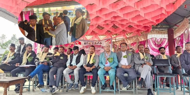 जेएस क्याम्पसमा नेविसंघद्वारा नव आगन्तुक विद्यार्थीलाई खादा र अबिरले स्वागत