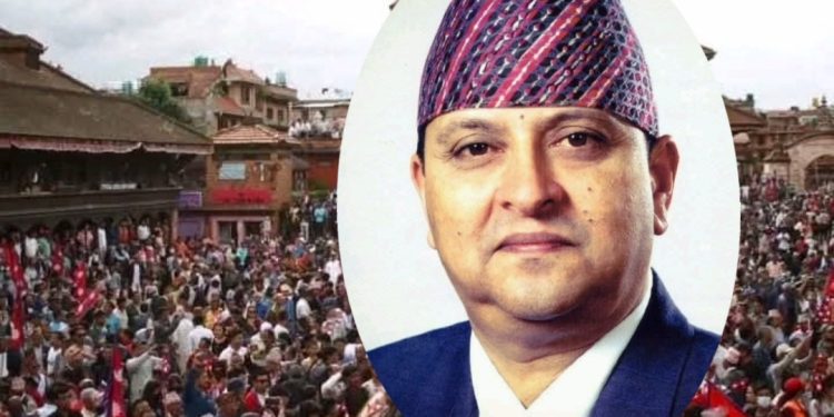 आज लहानमा ११०० दियो प्रज्वलन गरे र पूर्वराजा ज्ञानेन्द्र शाहको समर्थनमा भव्य कार्यक्रम हुने