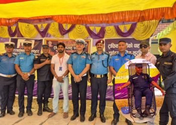 लहानमा ट्राफिक सप्ताहव्यापी अभियानको पाँचौं दिन सयौंले गरे रक्तदान