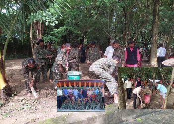 एनसीसीको सरसफाइ कार्यक्रममा पूर्व मेजर सिंह र वडाध्यक्ष प्रत्यासी चौधरीको उपस्थिति