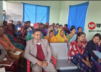 सुरुङ्गामा १६ दिने अभियानअन्तर्गत अभिभावक–बालबालिका बीच मनो–सामाजिक परामर्श