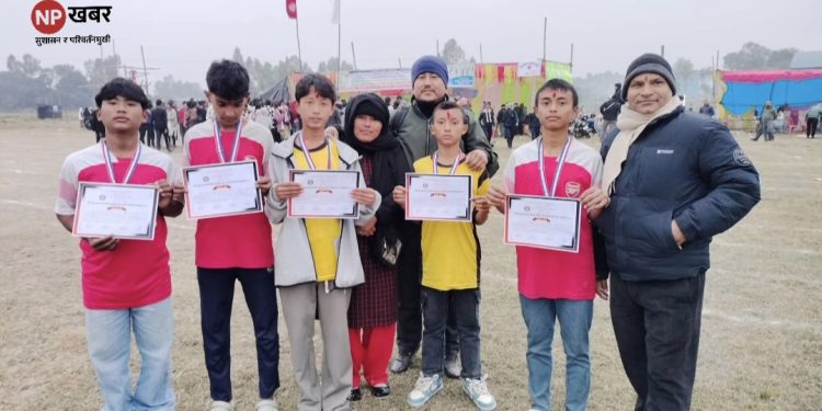 छैठौं सुरुङ्गा नगर स्तरीय खेलकुद चहका विद्यार्थीको उत्कृष्ट प्रदर्शन