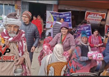 सुरुङ्गामा ‘महालक्ष्मी कपडा बैंक’को सामुद्घाटन, जाडो प्रभावित विपन्न समुदायलाई लक्षित मानवीय पहल