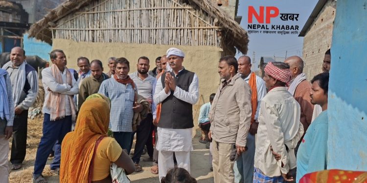 सिरहा–२ मा काङ्ग्रेसको अभियानले लियो गति, मतदातासँग प्रत्यक्ष संवाद