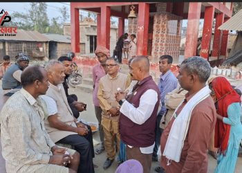 हलो चिन्हमा मतदान अपिल गर्दै न्यौपानेको मतदातासँग प्रत्यक्ष संवाद