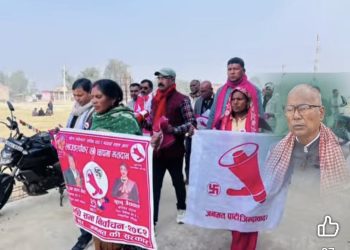 सिरहा १ मा जनतम पार्टीमा मतदान गर्नेको क्रेज थपिदै