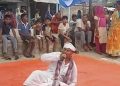 पराल नजलाउन र विषादी घटाउन किसानलाई सडक नाटकमार्फत आग्रह
