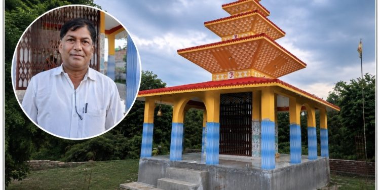धर्म, विकास र समाजसेवाको उत्कृष्ट उदाहरण: विष्णु न्यौपानेले दान गरे करोडौं मूल्यको जग्गा