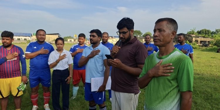 विश्व युवा दिवसमा लहान सिटी जेसिजको मैत्रीपूर्ण फुटबल