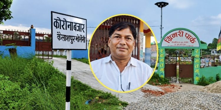 वडा कार्यालयदेखि कोरोना चोक विस्तारसम्म, न्यौपानेको समाजसेवी योगदान