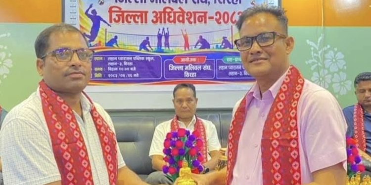 विद्यार्थीको सर्वाङ्गीण विकासका लागि खेलकुद अपरिहार्य : उमेश चौधरी