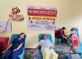 रक्तदान कार्यक्रममा महिलाको अग्रसरता 