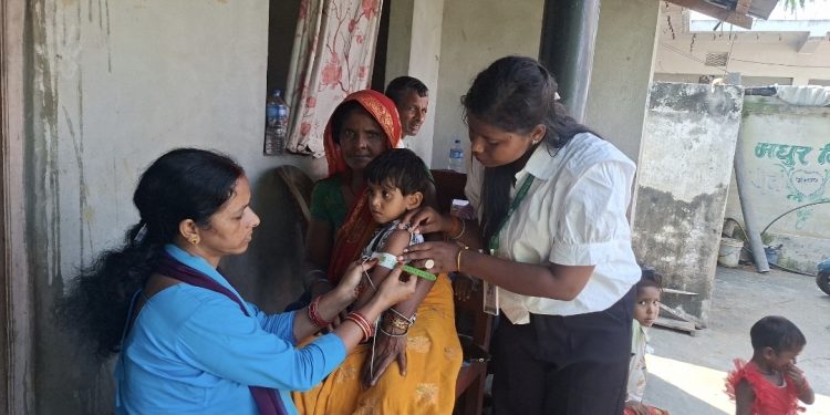कुपोषणको जोखिममा बालबालिका र महिला, समुदायस्तरमै पोषण परीक्षण
